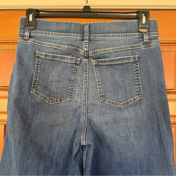 EUC SPANXshape EveryWear pull on wide leg jeans L - Picture 10 of 13